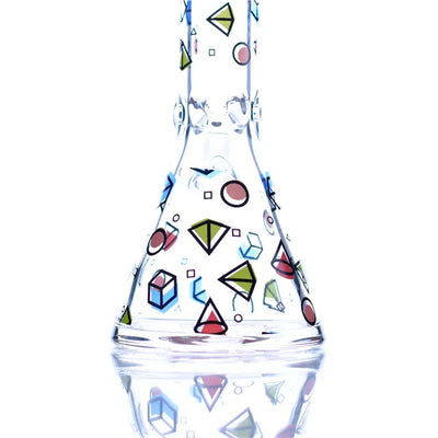 Castle Glassworks - Shapes Beaker; 18" 9mm