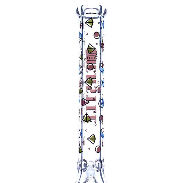 Castle Glassworks - Shapes Beaker; 18" 9mm