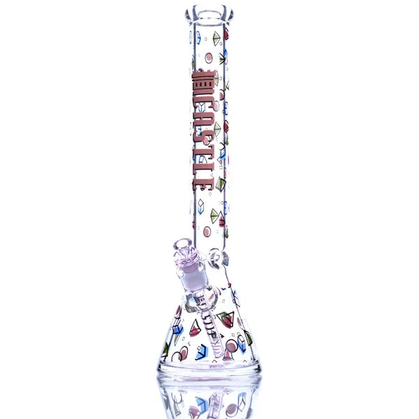 Castle Glassworks - Shapes Beaker; 18" 9mm