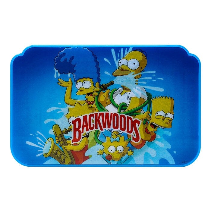 Backwood LED Rolling Tray-Bart Simpson-Morden Cannabis & Bong Shop Backwoods Accessories Backwood LED Glow Rolling Tray-Bart Simpson Design