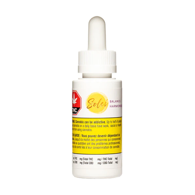 Balance Oil by Solei-Morden Cannabis and Bong Shop Manitoba, Canada Solei Oils/Injestables 30ml Balance Oil by Solei