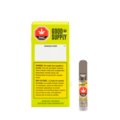 Banana Kush 510 Vape Cartridge by Good Supply-Morden Cannabis Good Supply 510 Cartridges 1g Banana Kush 510 Vape Cartridge by Good Supply