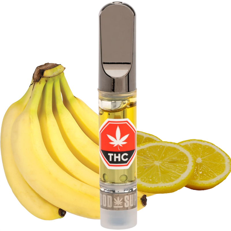 Banana Kush 510 Vape Cartridge by Good Supply-Morden Cannabis Good Supply 510 Cartridges 1g Banana Kush 510 Vape Cartridge by Good Supply