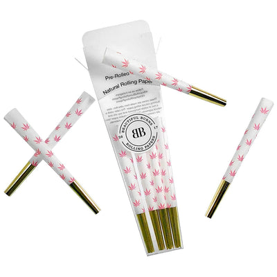Beautiful Burns Pre-Rolled Designer Cones-Morden Cannabis & Bong Shop Beautiful Burns Accessories 8/pkg / Pretty N Pink Beautiful Burns Pre-Rolled Designer Cones-8/pkg