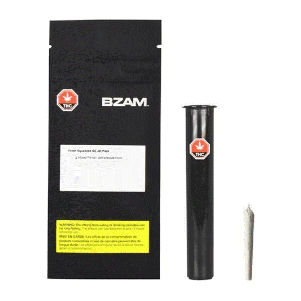 BZAM Pre-Rolls BZAM Fresh Squeezed OG Jet Pack Pre-Rolls-Morden Vape SuperStore & Cannabis
