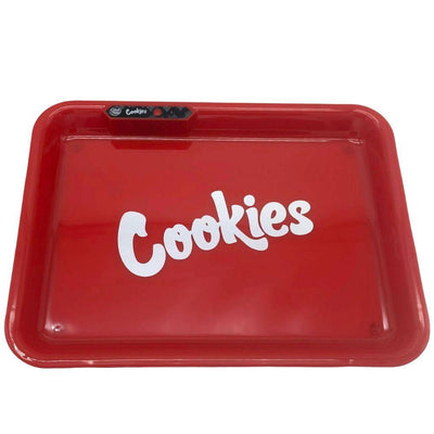 Cookies LED Rolling Tray-Morden Cannabis & Bong Shop, Manitoba, Canada Arsenal Glass Accessories Cookies LED Rolling Tray