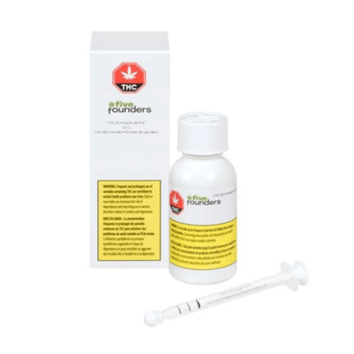 Five Founders Oils/Injestables 30ml THC Oil by Five Founders-Morden Cannabis and Bong Shop, Manitoba