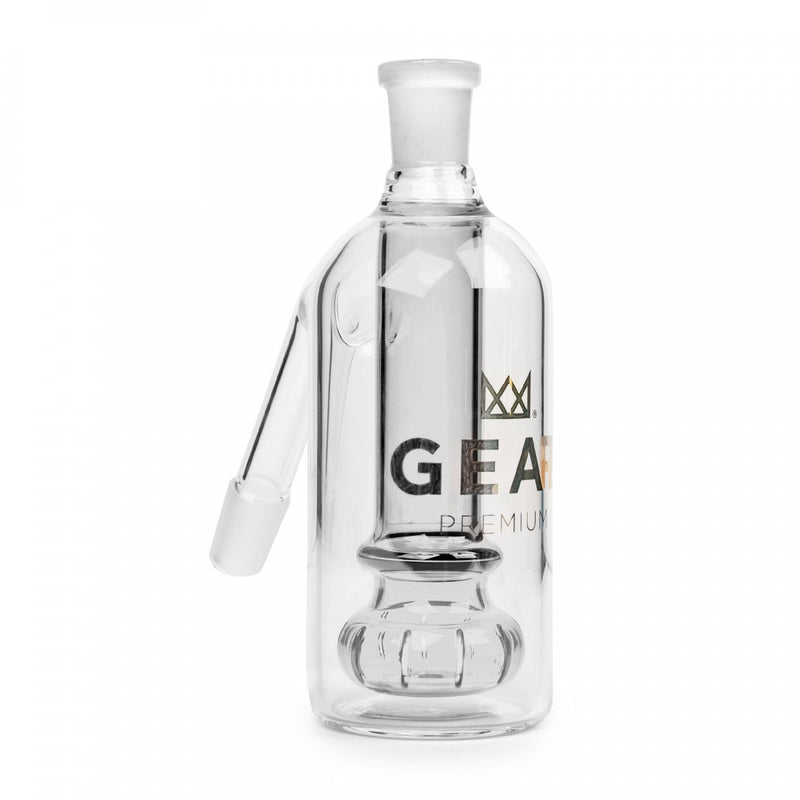 Gear Ash Catcher 14mm 45 degree - Showerhead Perc-Morden Cannabis MB Gear Accessories 45° 14mm / Clear Gear Ash Catcher 14mm 45 degree - Showerhead Perc