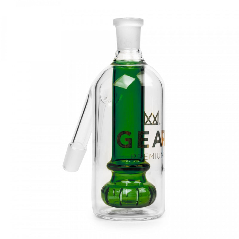 Gear Ash Catcher 14mm 45 degree - Showerhead Perc-Morden Cannabis MB Gear Accessories 45° 14mm / Green Gear Ash Catcher 14mm 45 degree - Showerhead Perc