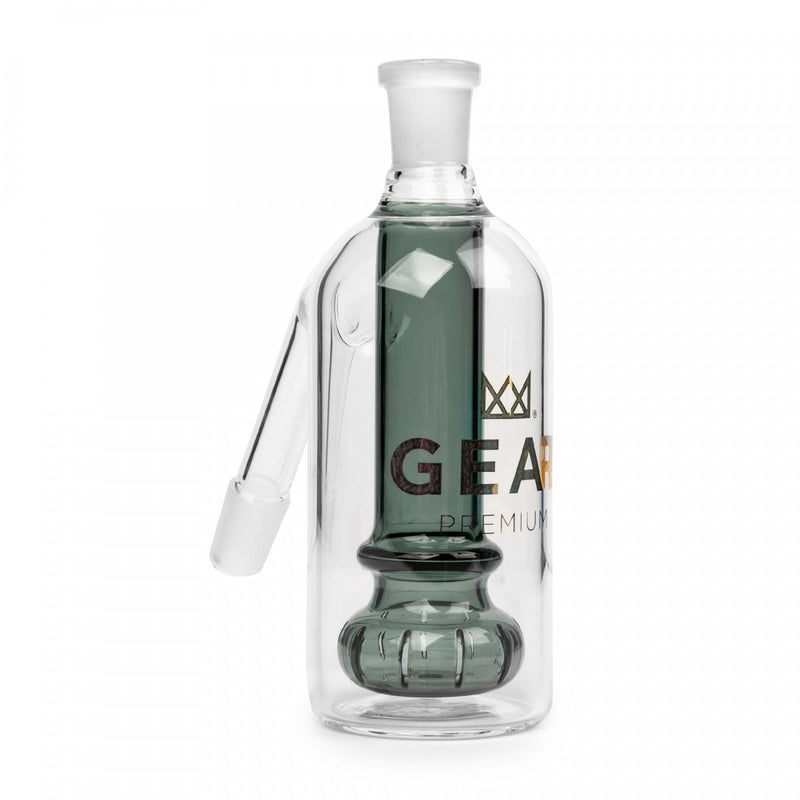 Gear Ash Catcher 14mm 45 degree - Showerhead Perc-Morden Cannabis MB Gear Accessories 45° 14mm / Smoke Black Gear Ash Catcher 14mm 45 degree - Showerhead Perc