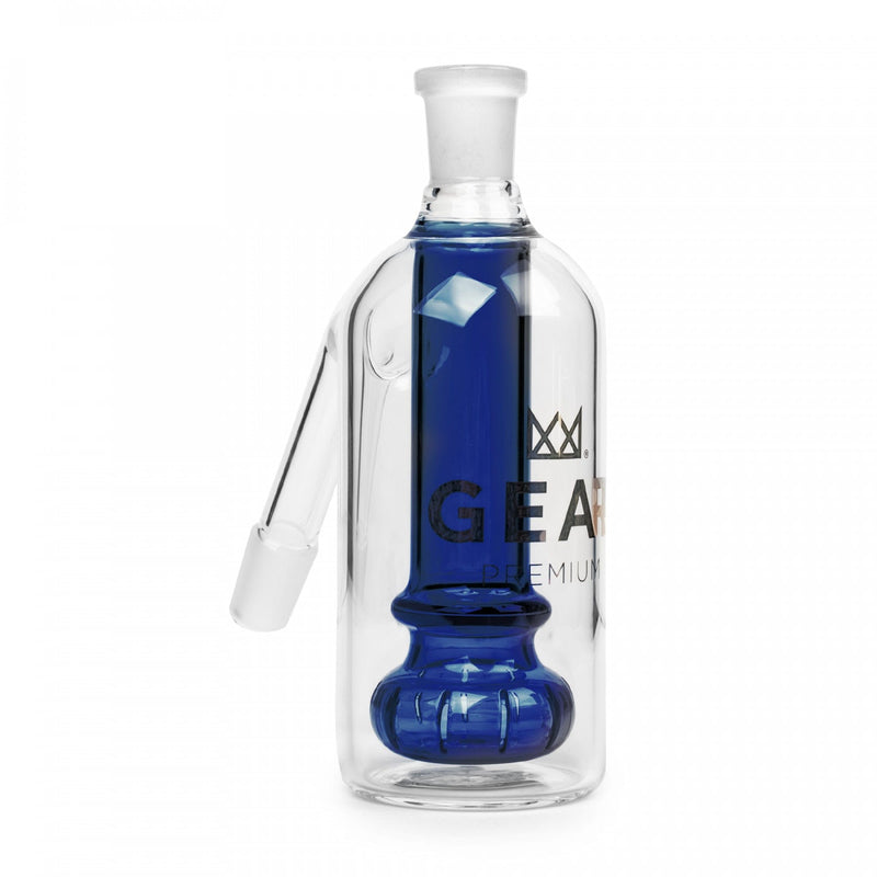 Gear Ash Catcher 14mm 45 degree - Showerhead Perc-Morden Cannabis MB Gear Accessories 45° 14mm / Teal Gear Ash Catcher 14mm 45 degree - Showerhead Perc