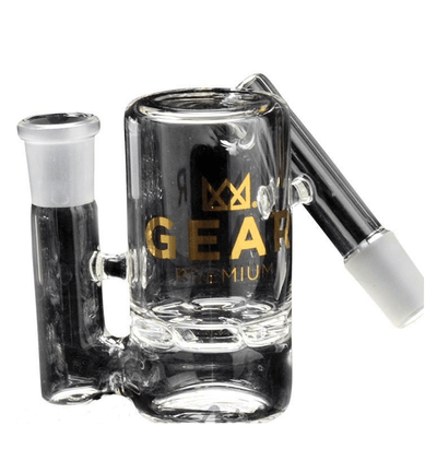 Gear Ash Catcher 45 degree - Turbine Perc-Morden Cannabis & Bong Shop Gear Accessories Black Gear Ash Catcher 45 degree - Turbine Perc