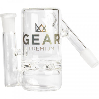 Gear Ash Catcher 45 degree - Turbine Perc-Morden Cannabis & Bong Shop Gear Accessories Clear Gear Ash Catcher 45 degree - Turbine Perc