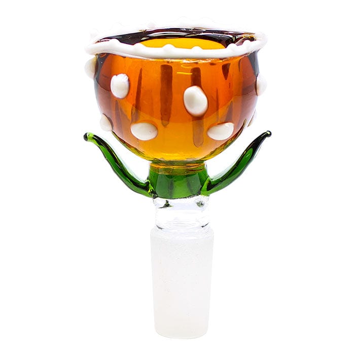 Glass Bong Bowls-Borneo Plant Deep Bowl-Morden Cannabis & Bong Shop Retro Accessories Glass Bong Bowls-Borneo Plant Deep Bowl 14mm
