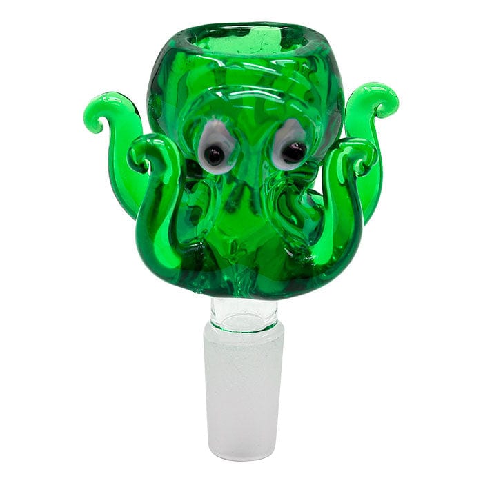 Glass Bong Replacement Bowl 14mm-Octopus-Morden Cannabis & Bong Shop Retro Accessories 14mm / Pink Glass Bong Replacement Bowl 14mm-Octopus