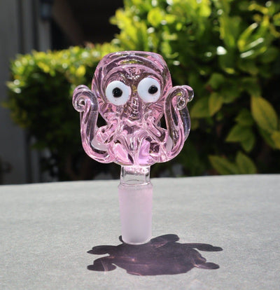 Glass Bong Replacement Bowl 14mm-Octopus-Morden Cannabis & Bong Shop Retro Accessories Glass Bong Replacement Bowl 14mm-Octopus
