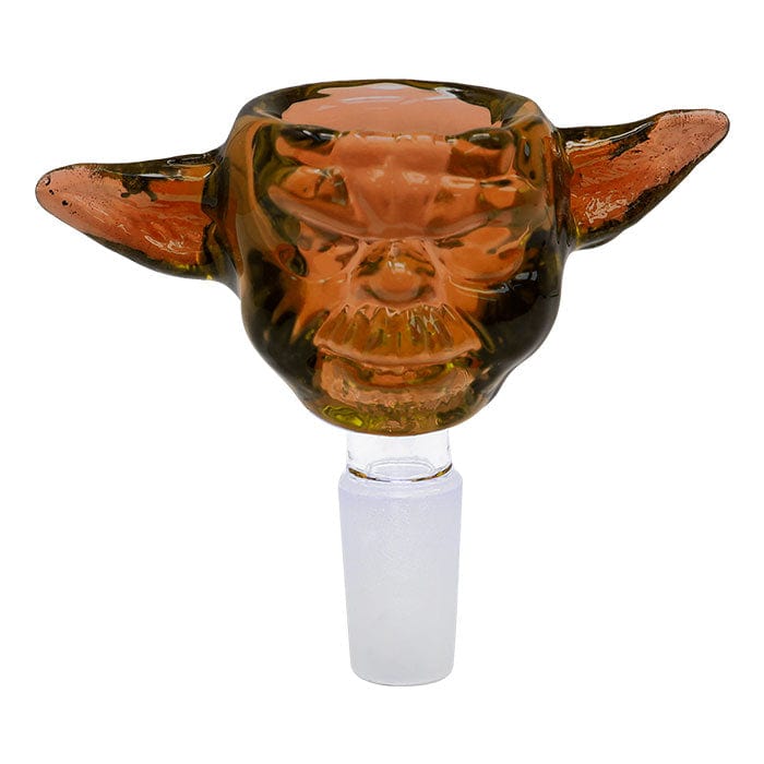 Glass Bong Replacement Bowl-YODA 14mm-Morden Cannabis & Bong Shop Retro Accessories 14mm / Amber Glass Bong Replacement Bowl-YODA 14mm