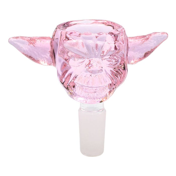 Glass Bong Replacement Bowl-YODA 14mm-Morden Cannabis & Bong Shop Retro Accessories 14mm / Pink Glass Bong Replacement Bowl-YODA 14mm