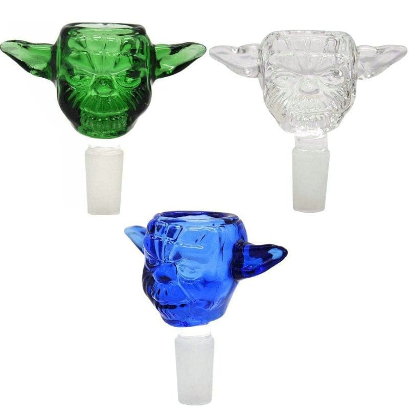 Glass Bong Replacement Bowl-YODA 14mm-Morden Cannabis & Bong Shop Retro Accessories Glass Bong Replacement Bowl-YODA 14mm