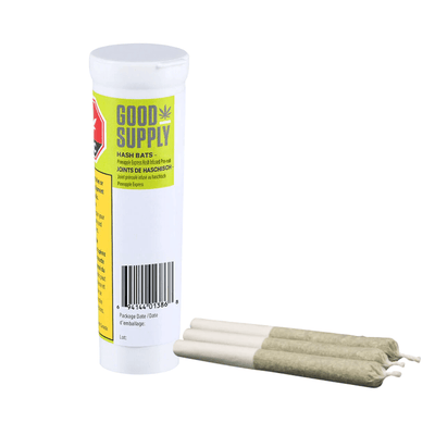 Good Supply Pre-Rolls 3x0.5g Pineapple Express Hash Infused Pre-rolls by Good Supply-Morden Cannabis