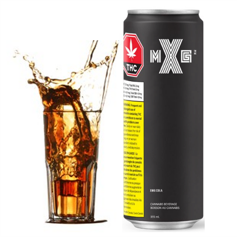 HEXO XMG Cola Cannabis Beverage THC 10mg-Morden Cannabis & Bong Shop XMG Beverages 355ml HEXO XMG Cola Cannabis Beverage THC 10mg