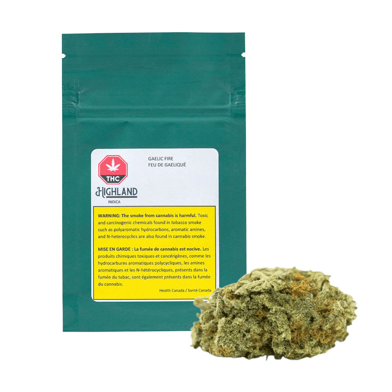 Highland Grow Flower 1g Gaelic Fire Flower by Highland Grow-Morden Vape SuperStore & Cannabis