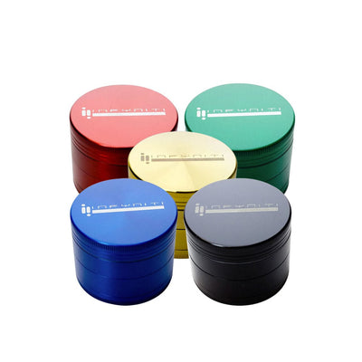 Infyniti Aluminum Grinders 4-pcs 2.2" Morden Cannabis and Bong Shop Infyniti Accessories Infyniti Aluminum Grinders 4-pcs 2.2"