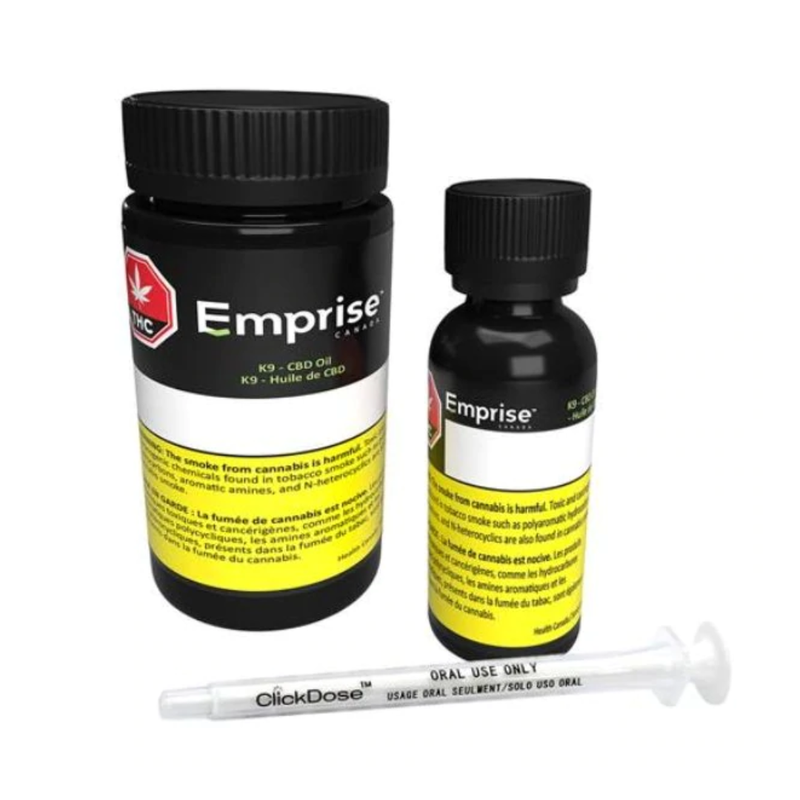 K9 CBD Oil by Emprise-Morden Cannabis and Bong Shop Manitoba, Canada Morden Cannabis & Bong Shop 30ml K9 CBD Oil by Emprise