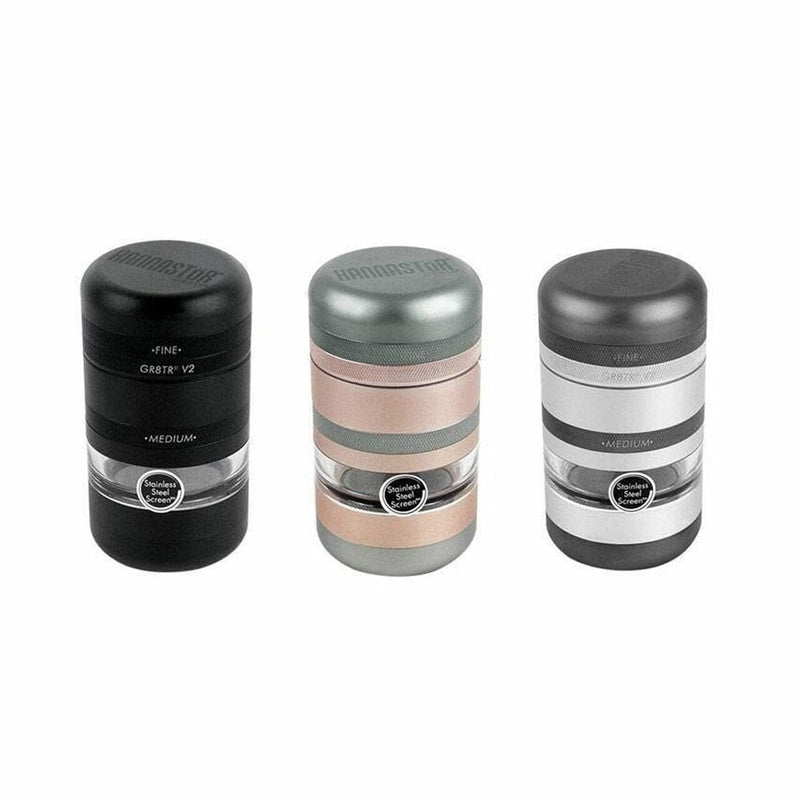 Kannastor GR8TR V2 Series 2.2" Grinder w/ Jar Morden Cannabis and Bong Kannastor Accessories Kannastor GR8TR V2 Series 2.2" Grinder w/ Jar
