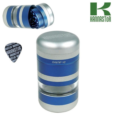 Kannastor V2 Series GR8TR Grinder Jar Body Morden Cannabis and Bong Kannastor Accessories Kannastor V2 Series GR8TR Grinder Jar Body