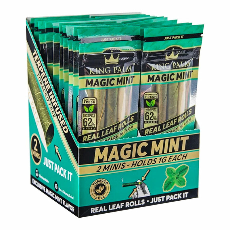 King Palm Mini Pre-Rolls (2pck)-Morden Cannabis & Bong Shop King Palm Accessories Magic Mint King Palm Mini Pre-Rolls (2pck)