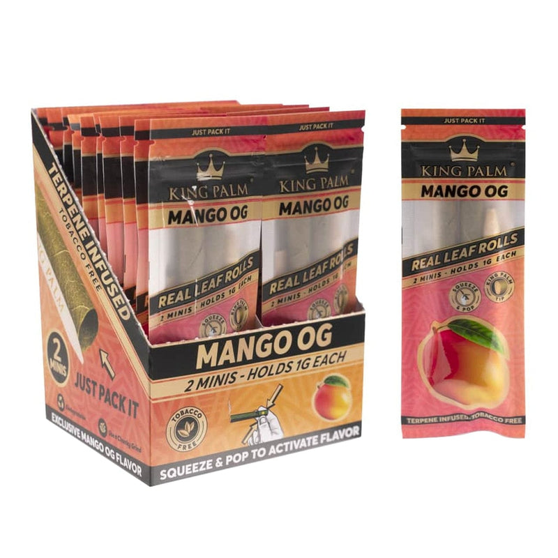 King Palm Mini Pre-Rolls (2pck)-Morden Cannabis & Bong Shop King Palm Accessories Mango OG King Palm Mini Pre-Rolls (2pck)