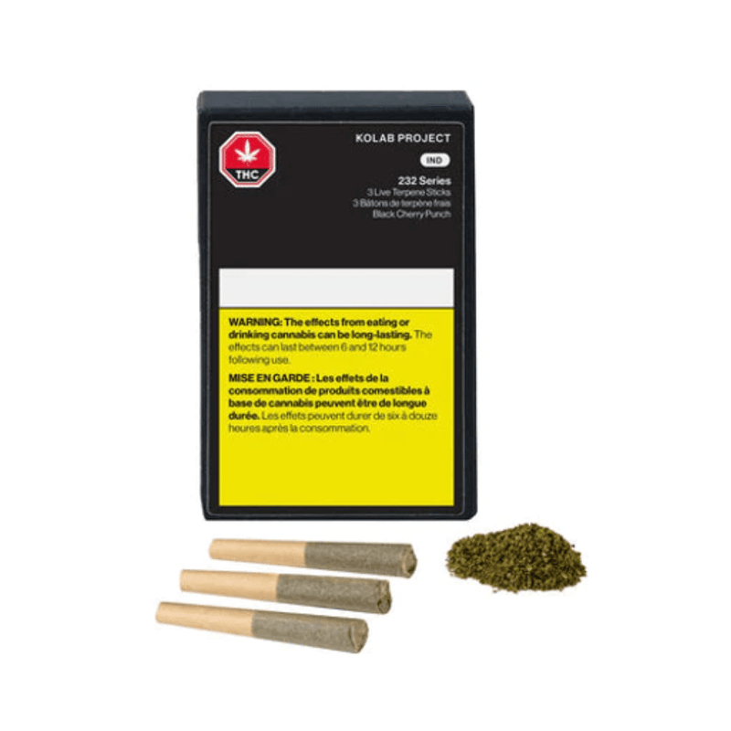 Kolab Project Pre-Rolls 3x0.5g 232 Series BCP Live Terpene Sticks Pre-rolls by Kolab 3x0.5g-Morden Cannabis