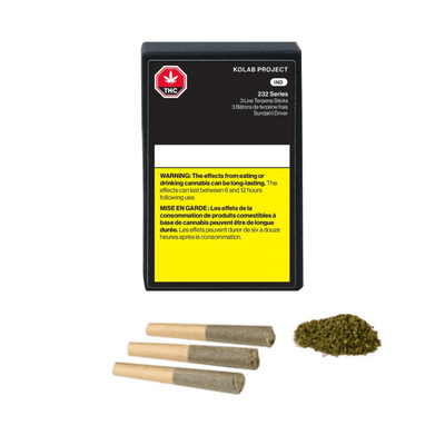 Kolab Project Pre-Rolls 3x0.5g 232 Series Live Terpene Sticks Pre-rolls by Kolab 3x0.5g-Morden Cannabis