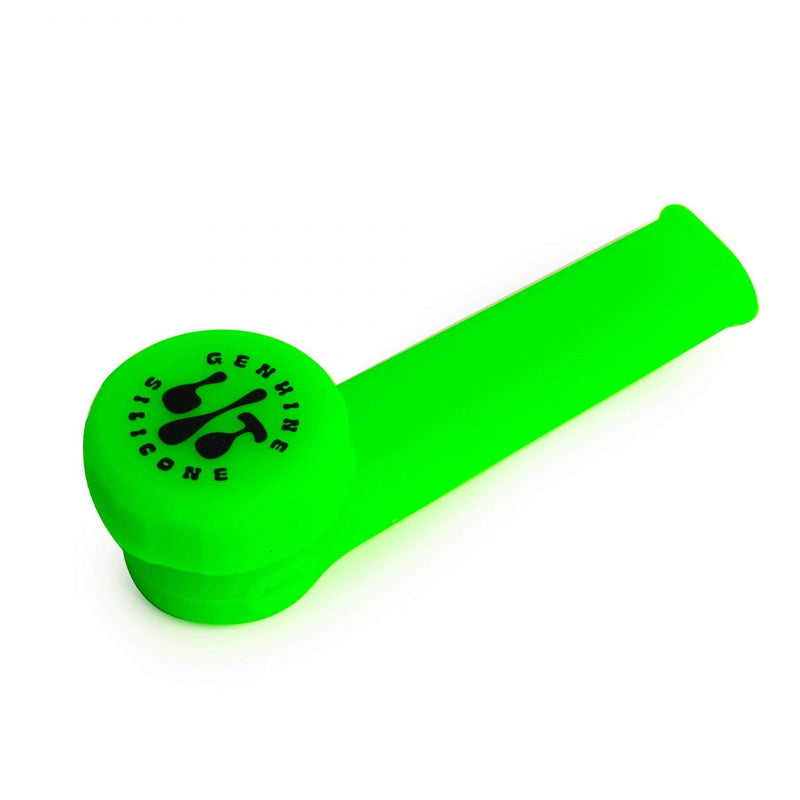 Lit Silicone 3.5" Hand Pipe Morden Cannabis and Bong Shop Manitoba LIT Silicone Accessories Green Lit Silicone 3.5" Hand Pipe