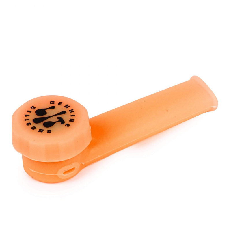 Lit Silicone 3.5" Hand Pipe Morden Cannabis and Bong Shop Manitoba LIT Silicone Accessories Orange Lit Silicone 3.5" Hand Pipe