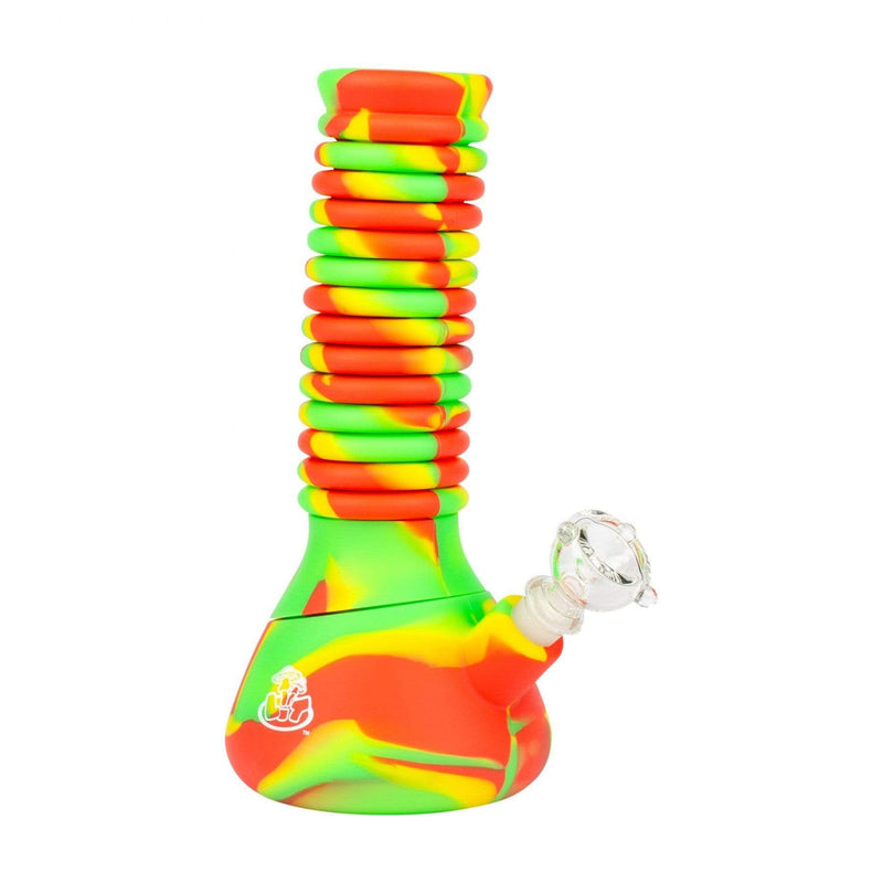 LIT Silicone Extendable Water Pipe-Morden Cannabis & Bong Shop LIT Silicone Accessories Rasta LIT Silicone Extendable Water Pipe