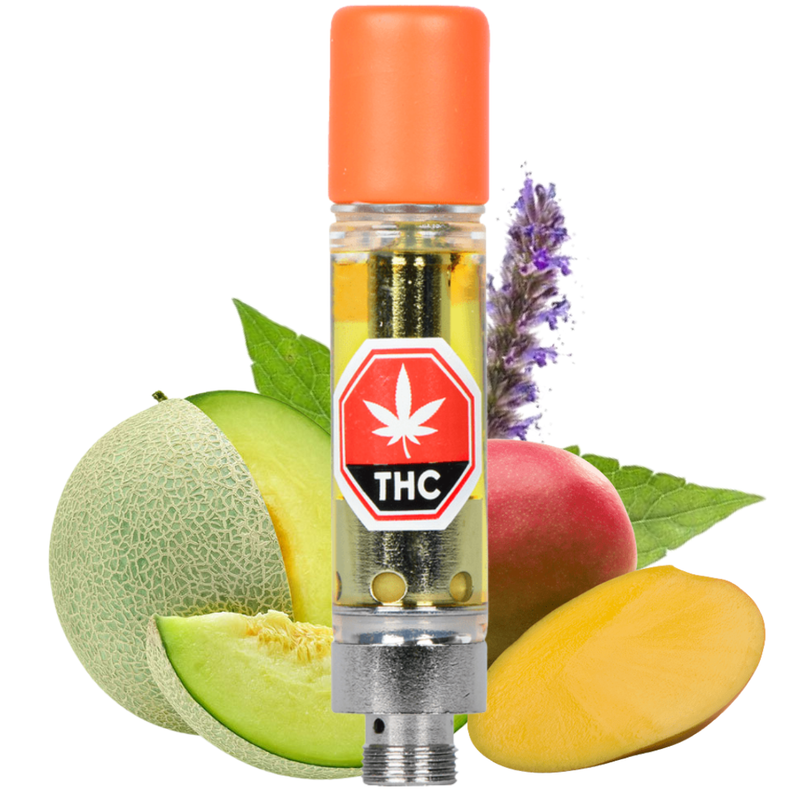 Magic Melon 510 Vape Cartridge by BZAM-Morden Cannabis and Bong Shop BZAM 510 Cartridges 1g Magic Melon 510 Vape Cartridge by BZAM