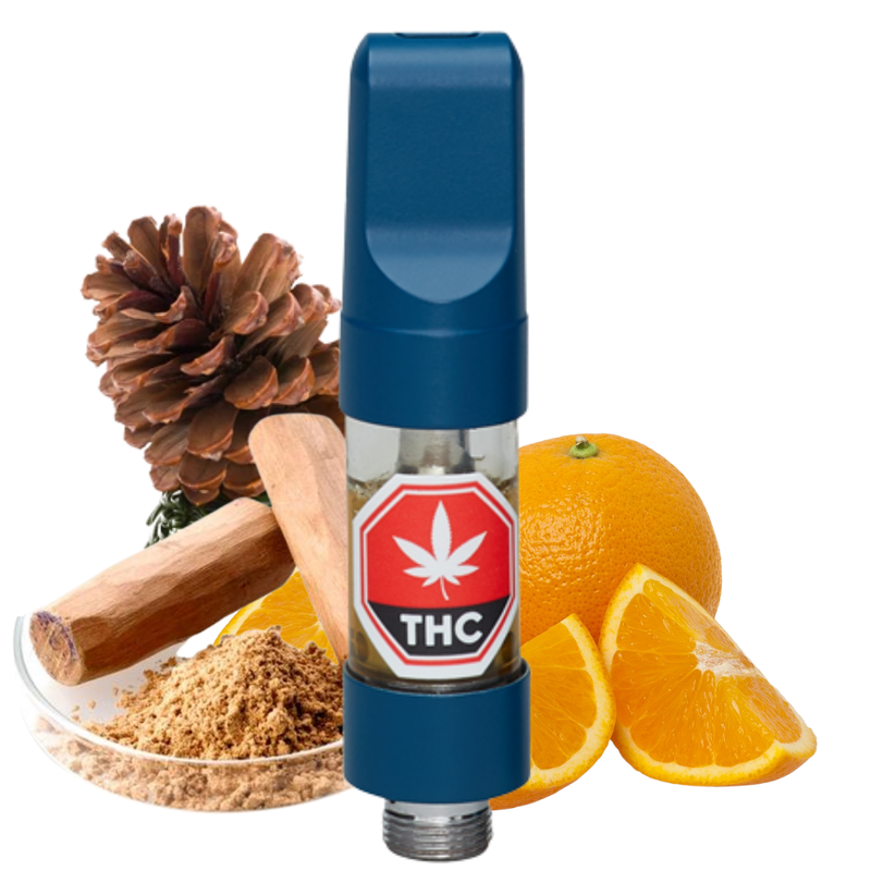 Mango Haze Balanced 510 Vape Cartridge by Foray-Morden Cannabis Foray 510 Cartridges 0.5g Mango Haze Balanced 510 Vape Cartridge by Foray