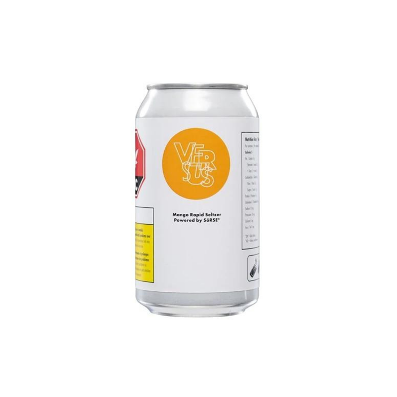 Mango Rapid Seltzer by Versus Versus-Cannabis Infused Beverage-Morden Versus Versus Beverages 355ml / 10mg Mango Rapid Seltzer by Versus Versus-Cannabis Infused Beverage