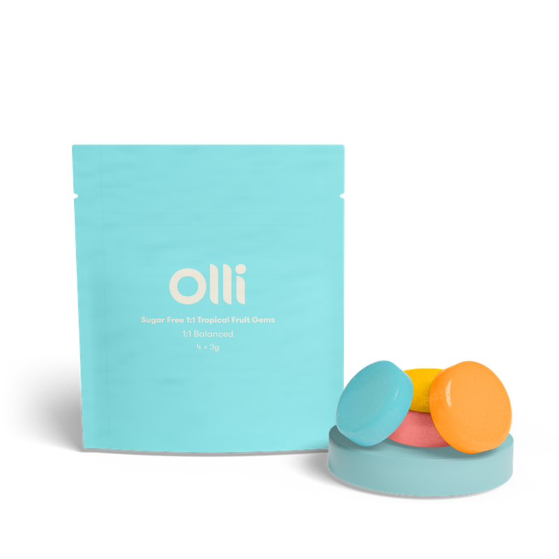 Morden Cannabis & Bong Shop Olli Sugar free Tropical Fruit Gems