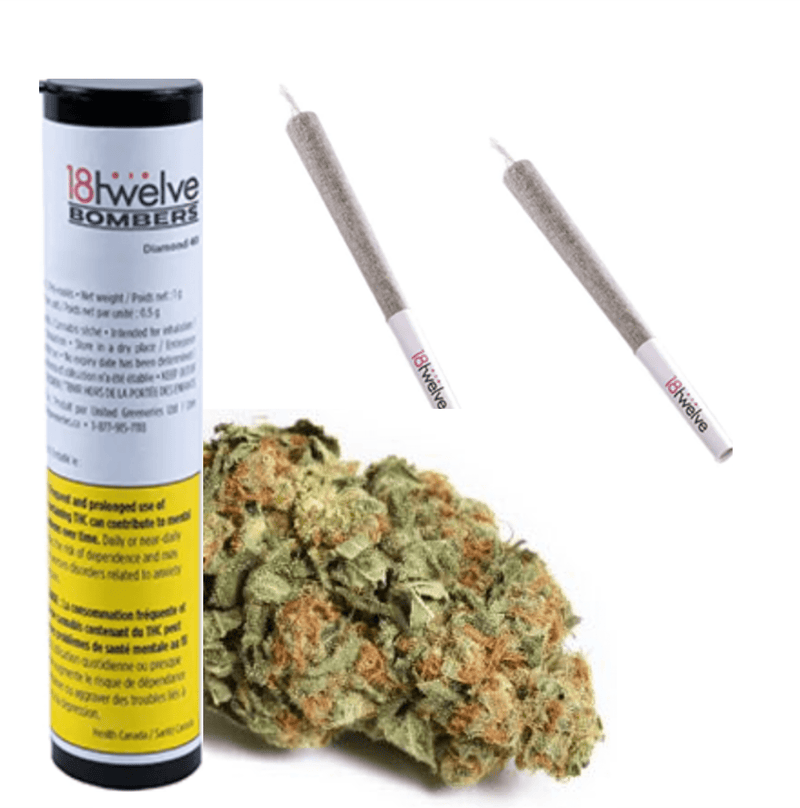 Morden Vape SuperStore & Cannabis Pre-Rolls 18Twelve Diamond 40 Bombers Pre-Rolls-Morden Vape SuperStore & Cannabis