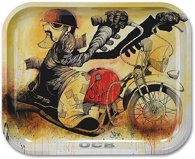 OCB Motorcycle Rolling Tray-Large Morden Cannabis and Bong Shop OCB Accessories OCB Motorcycle Rolling Tray-Large