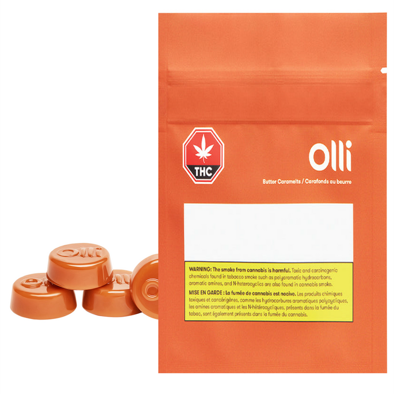 Olli Butter THC Caramelts Candies 2.5mg THC-Morden Cannabis & Bong Shop Olli Edibles 4ea-2.5mg/gummy Olli Butter THC Caramelts Candies 2.5mg THC