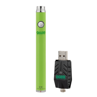 OOZE Slim Twist 510 Adjustable Battery-Morden Cannabis & Bong Shop OOZE Accessories Slime Green OOZE Slim Twist 510 Adjustable Battery