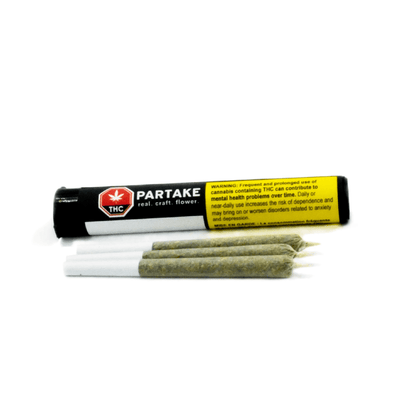 Partake Pre-Rolls 2x0.5g Cannabis GMO Pre-rolls by Partake 2x0.5g-Morden Vape & Cannabis