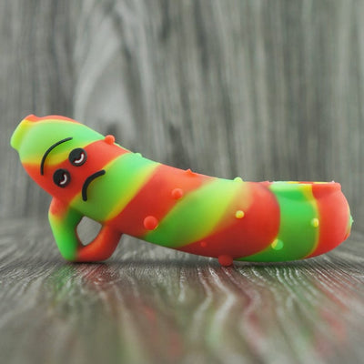 Piece Maker Silicone Pickle Hand Pipe-4”-Morden Cannabis & Bong Shop Piece Maker Accessories Silicone Pickle Hand Pipe-4”