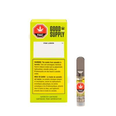 Pink Lemon 510 Vape Cartridge by Good Supply-Morden Cannabis  Good Supply 510 Cartridges 1g Pink Lemon 510 Vape Cartridge by Good Supply