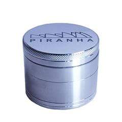 Piranha 4-Piece Grinder 2.5" Morden Cannabis and Bong Shop Manitoba Piranha Accessories Stainless Steel Piranha 4-Piece Grinder 2.5"