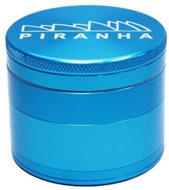 Piranha 4-Piece Grinder 2.5" Morden Cannabis and Bong Shop Manitoba Piranha Accessories Turquoise Piranha 4-Piece Grinder 2.5"